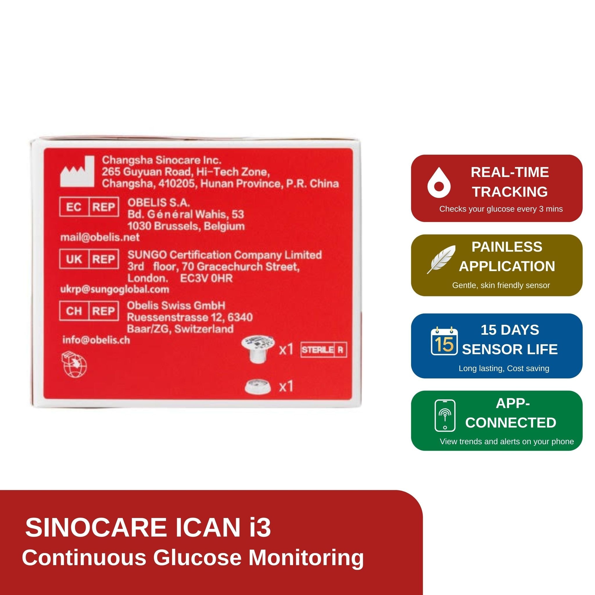 SINOCARE ICan I3 CGM