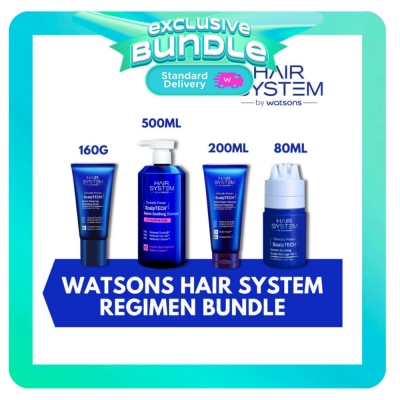 HAIR SYSTEM WS WATSONS Hair System Regimen Bundle