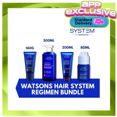 HAIR SYSTEM WS WATSONS Hair System Regimen Bundle