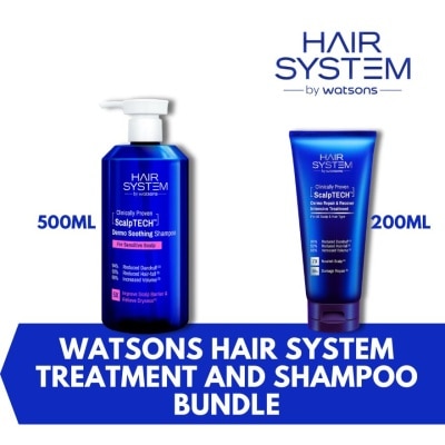 HAIR SYSTEM WS WATSONS Hair System Treatment & Shampoo Bundle