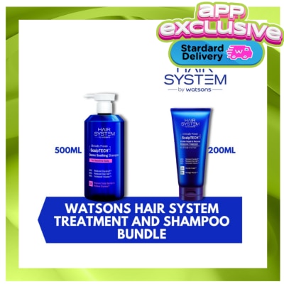 HAIR SYSTEM WS WATSONS Hair System Treatment & Shampoo Bundle