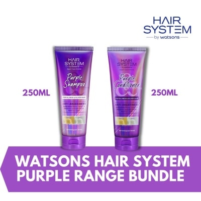 HAIR SYSTEM WS WATSONS HAIR SYSTEM PURPLE RANGE BUNDLE