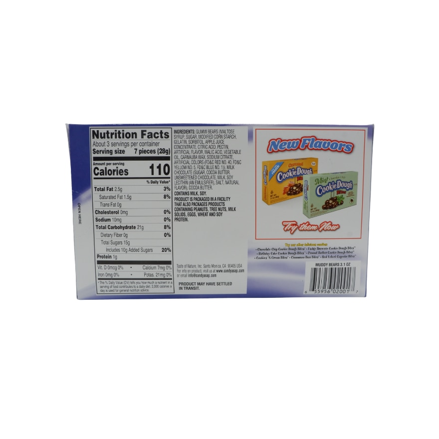 COOKIE DOUGH BITES Muddy Bears