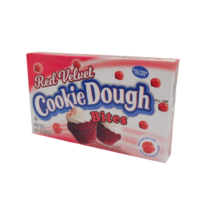 COOKIE DOUGH BITES Redvelvet Cake