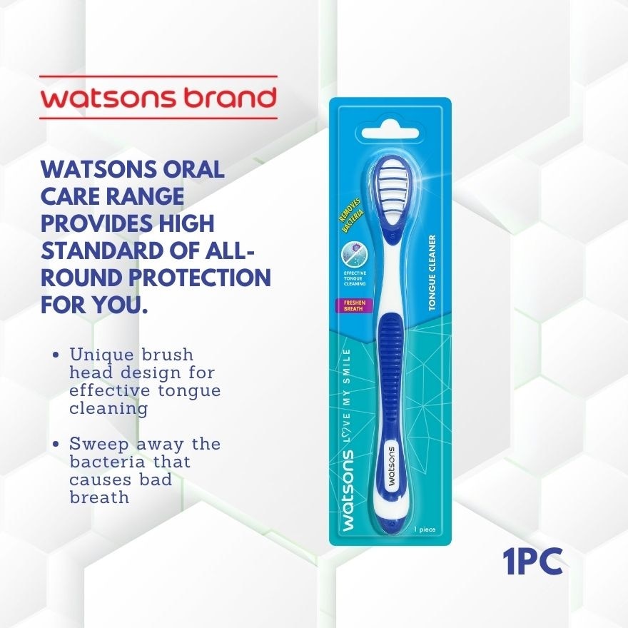 WATSONS Freshen Breath Tongue Cleaner 1s image