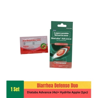 DIATABS DIATABS Diarrhea Defense Duo Set