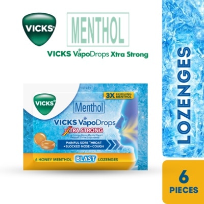 VICKS VICKS VapoDrops Xtra Strong Honey 6s