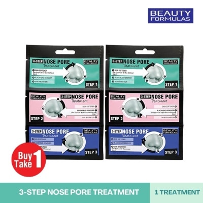 BEAUTY FORMULA BEAUTY FORMULAS 3 Step Nose Pore Treatment Bundle image