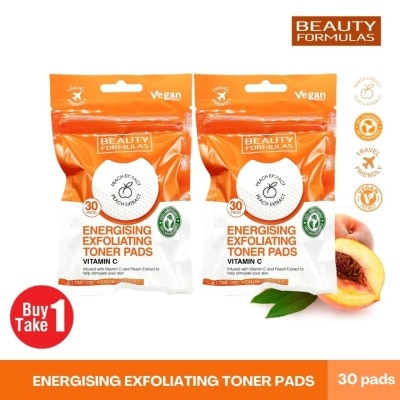 BEAUTY FORMULA BEAUTY FORMULAS Energising Exfoliating Toner Pads Bundle image