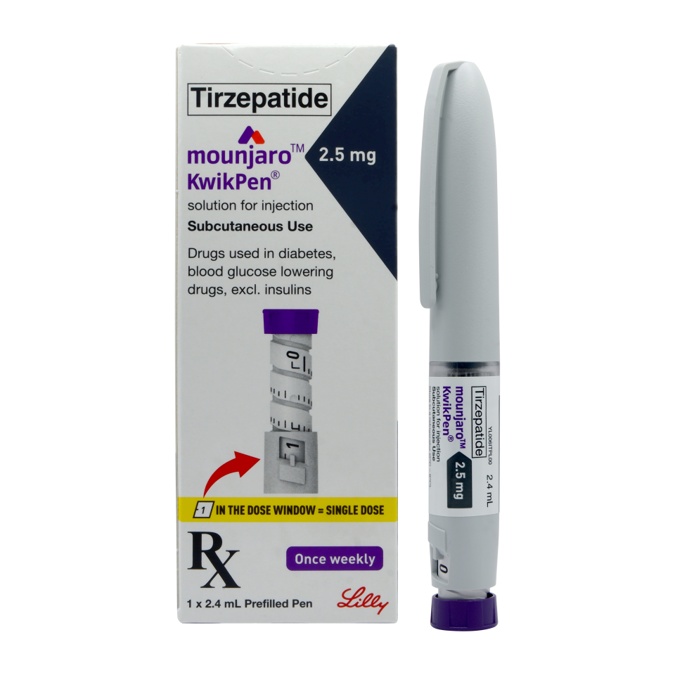 MOUNJARO Kwikpen 2.5mg/0.6ml [PRESCRIPTION REQUIRED] Available in Click & CollectMOUNJARO Kwikpen 2.5mg/0.6ml [PRESCRIPTION REQUIRED] Available in Click & Collect