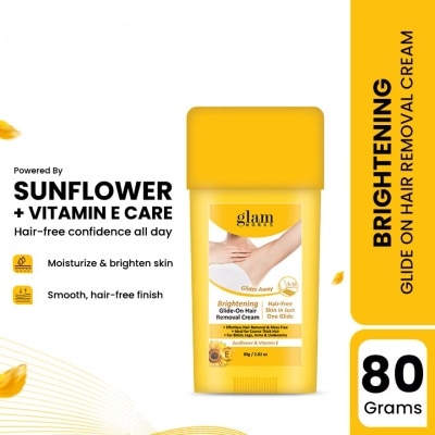GLAMWORKS - GLAMWORKS Hair Remover Glide on Cream Sunflower & Vitamin E 80g