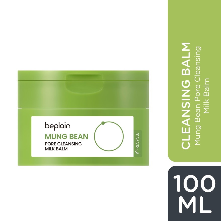 BEPLAIN Mung Bean Pore Cleansing Milk Balm 100ml image