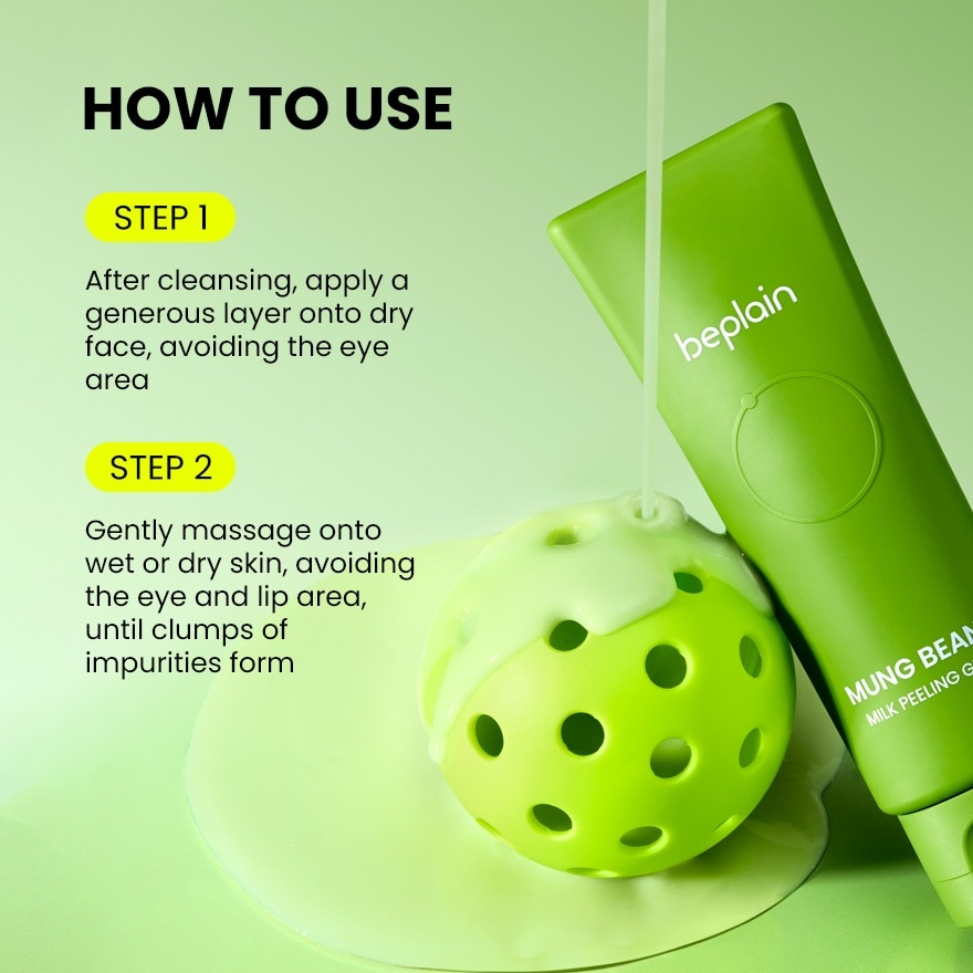 BEPLAIN Mung Bean Milk Peeling Gel 120ml image