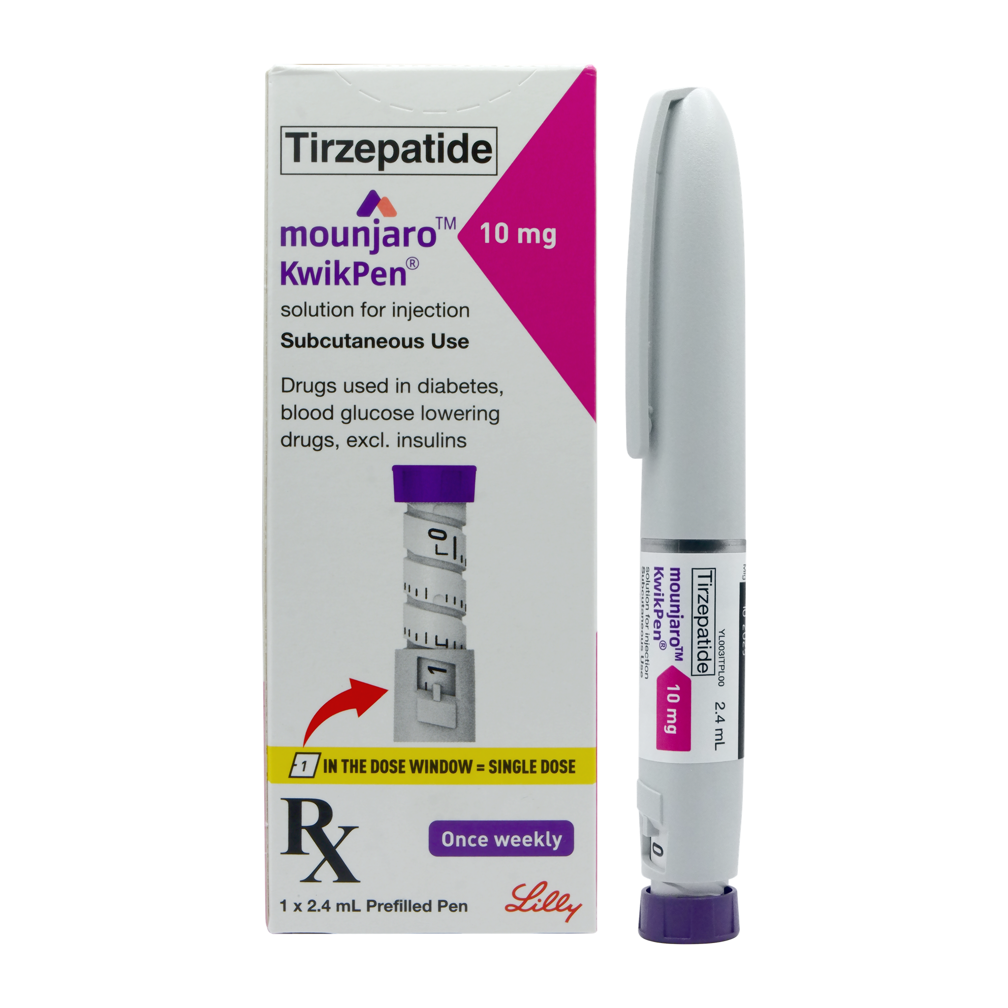 MOUNJARO Kwikpen 10mg [PRESCRIPTION REQUIRED] Available in Click & Collect