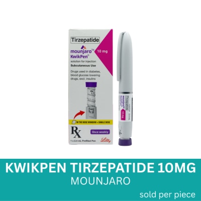 MOUNJARO - MOUNJARO Kwikpen 10mg [PRESCRIPTION REQUIRED] Available in Click & Collect