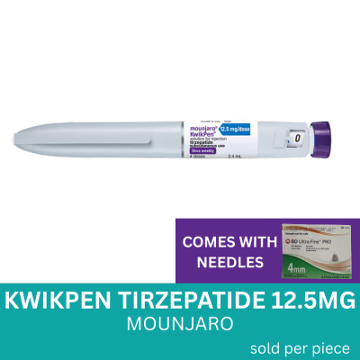 MOUNJARO MOUNJARO Kwikpen 12.5mg/0.6ml [PRESCRIPTION REQUIRED] Available in Click & Collect