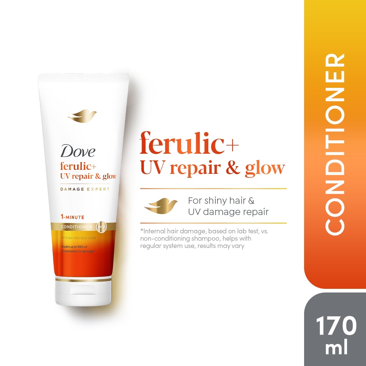 DOVE Ferulic UV Repair Conditioner 170ml