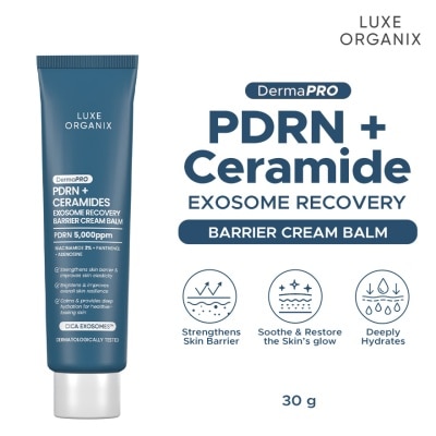 LUXE ORGANIX - LUXE ORGANIX DermaPRO PDRN + Ceramides Exosome Recovery Barrier Cream Balm 30g