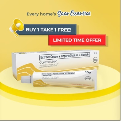 CONTRACTUBEX - BUY 1 CONTRACTUBEX GEL 10G GET 1 FREE