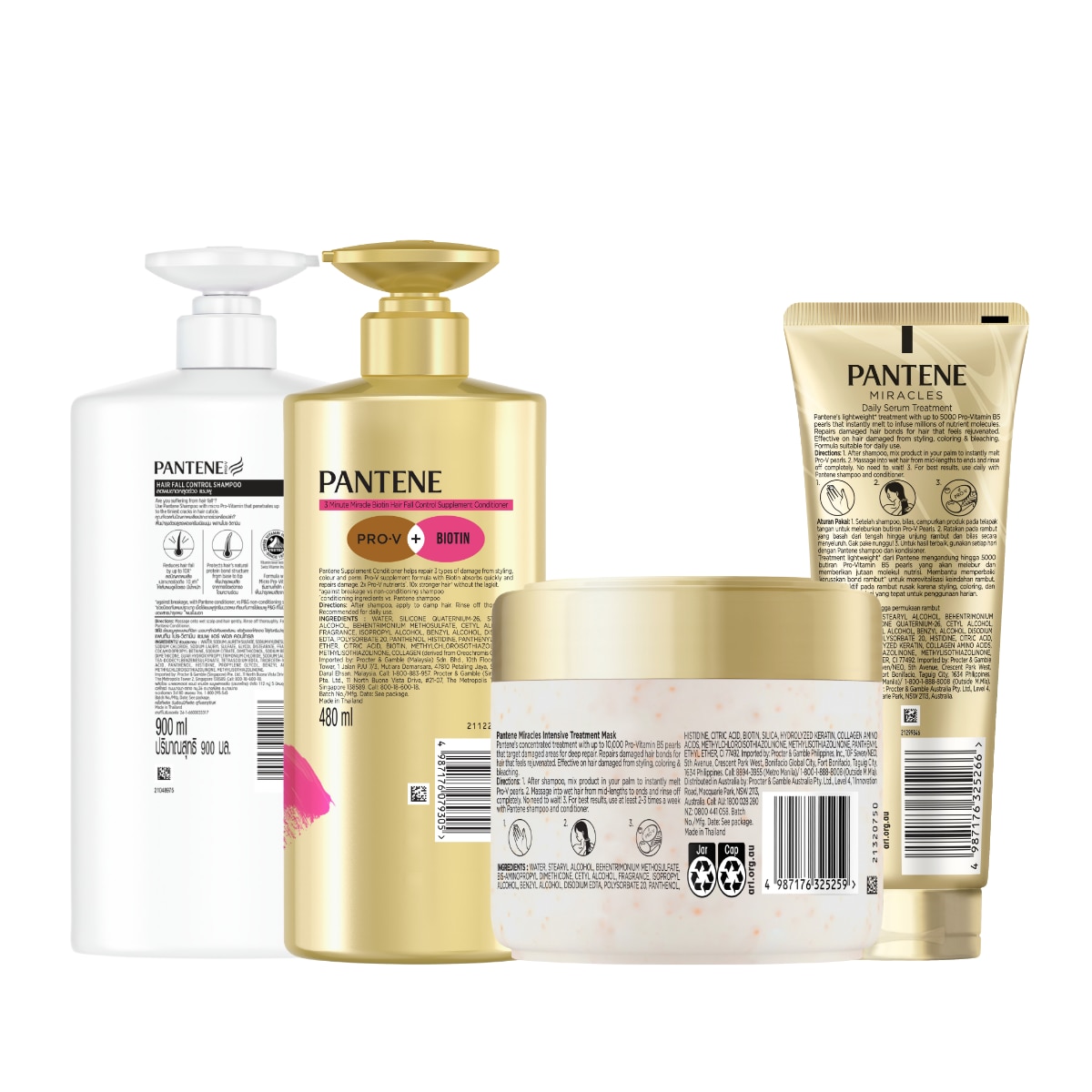 PANTENE Miracle Treatment Regimen Bundle