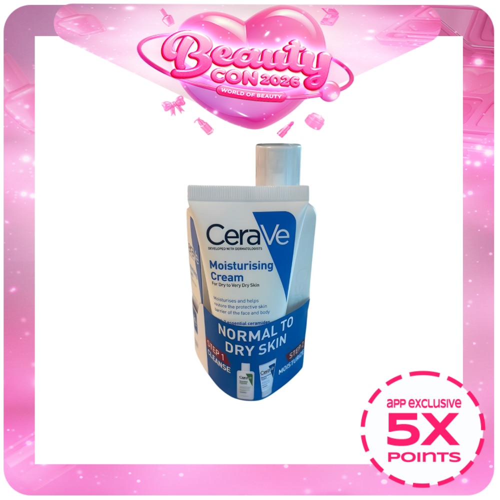 CERAVE Dry Skin Moisturizing Cream Bundle