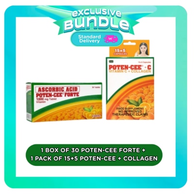 POTENCEE COLLAGEN - POTENCEE Collagen Plus Potencee Forte Bundle (Short Dated November 30, 2026)