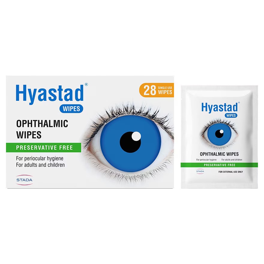 HYASTAD Ophthalmic Wipes Sold Per Piece