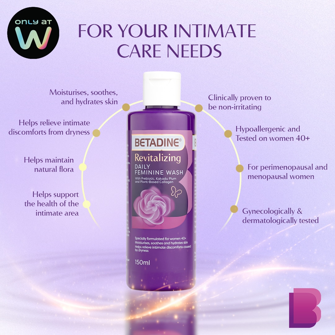 BETADINE Revitalizing Daily Feminine Wash 150ml