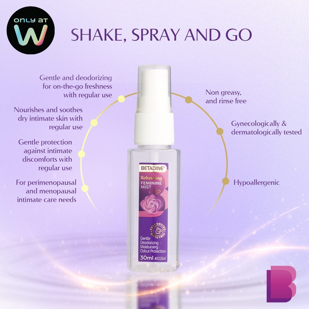 BETADINE Refreshing Feminine Mist 30ml