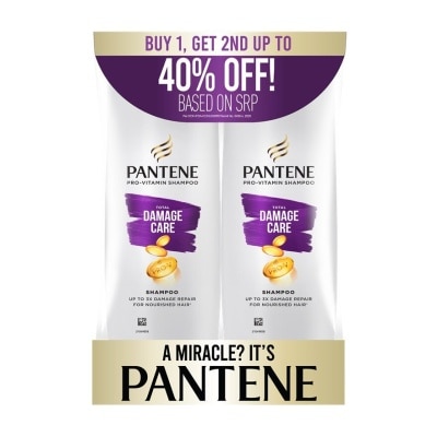 PANTENE - PANTENE Shampoo Total Damage Care Bundle 170ml