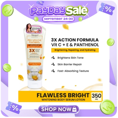 MEGAN MEGAN Beauty Whitening Body Serum Lotion Flawless Bright 350ml image