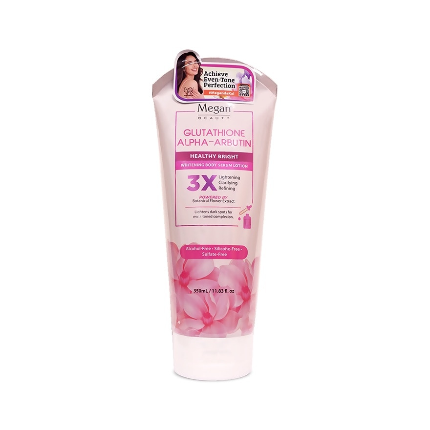 MEGAN Beauty Whitening Body Serum Lotion Healthy Bright 350ml