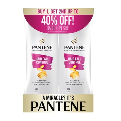 PANTENE - PANTENE Hair Fall Control Shampoo Bundle 330ml