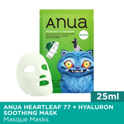 ANUA - ANUA Heartleaf 77 + Hyaluron Soothing Mask 25ml image