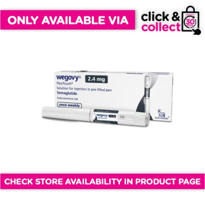 WEGOVY - WEGOVY 2.4mg Pen [PRESCRIPTION REQUIRED] Available in Click & Collect