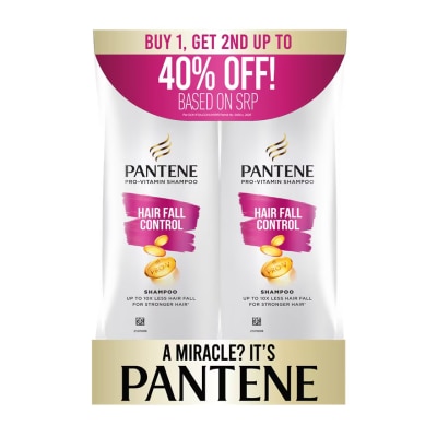 PANTENE - PANTENE Shampoo Hair Fall Control Bundle 170ml