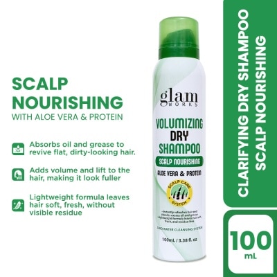 GLAMWORKS - GLAMWORKS Volumizing Dry Shampoo Scalp Nourishing 100ml image
