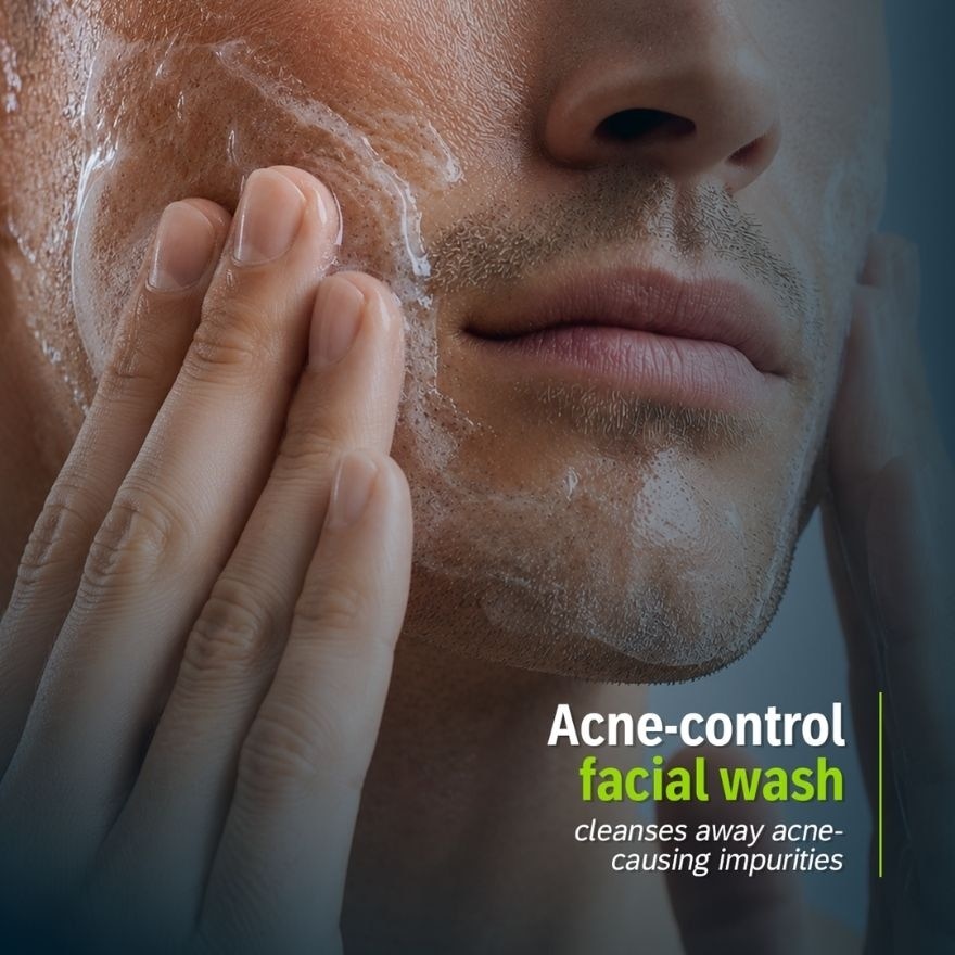 CELETEQUE Men Acne Facial Wash and Shave Gel 100ml image