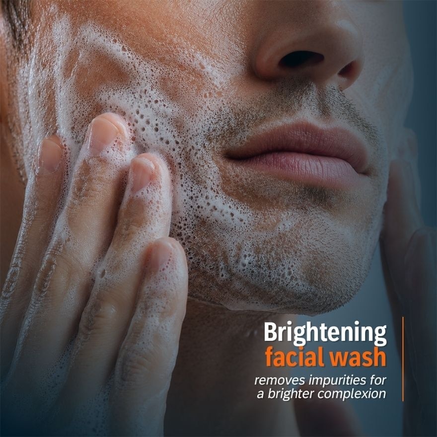 CELETEQUE Men Brightening Facial Wash and Shave Foam 100ml image