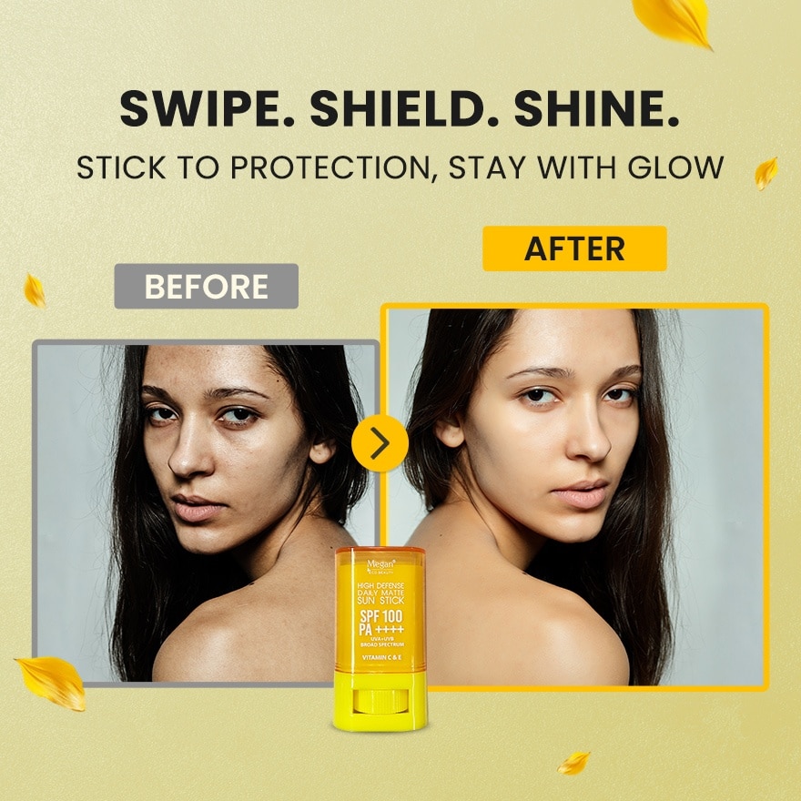 MEGAN High Defense Daily Matte Sun Stick SPF 100 PA++++ 15g