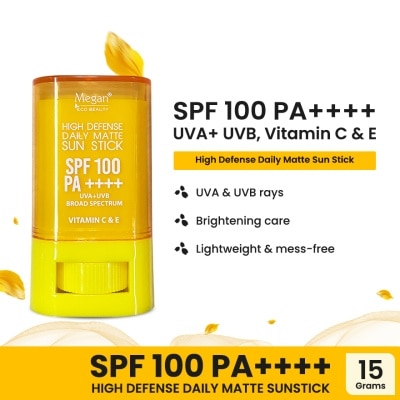 MEGAN - MEGAN High Defense Daily Matte Sun Stick SPF 100 PA++++ 15g