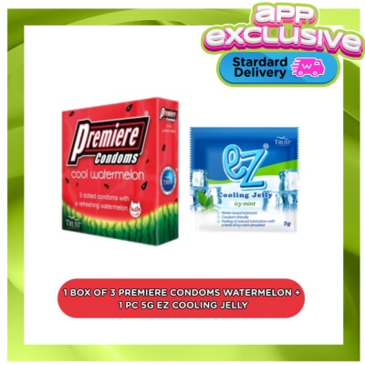 PREMIERE - PREMIERE Watermelon Plus EZ Lubricant 5mg Bundle image