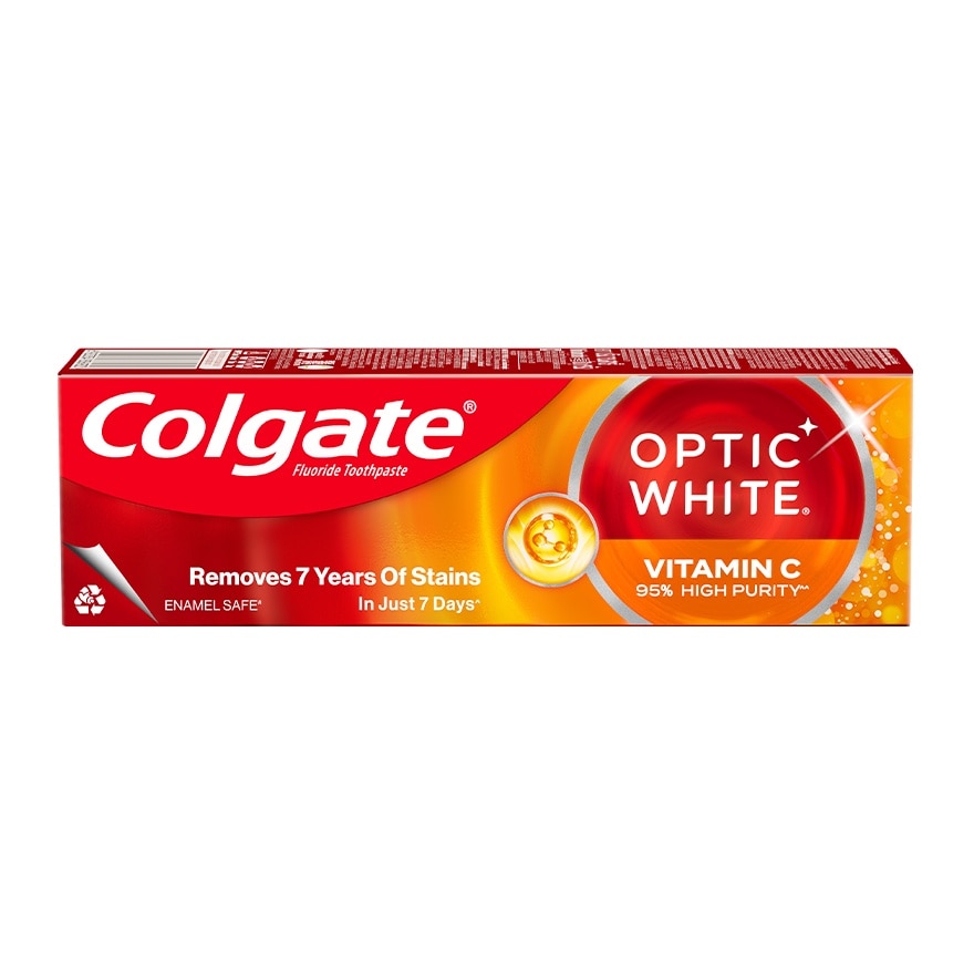 Colgate Optic White Vitamin C Whitening Toothpaste 80g