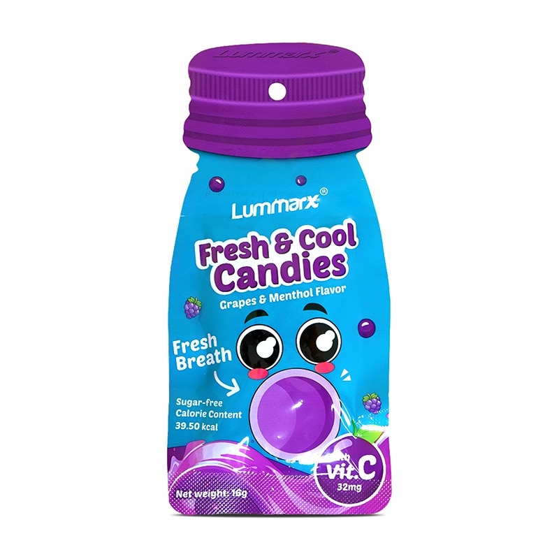 LUMMARX Fresh & Cool Candies Grapes & Menthol 16g