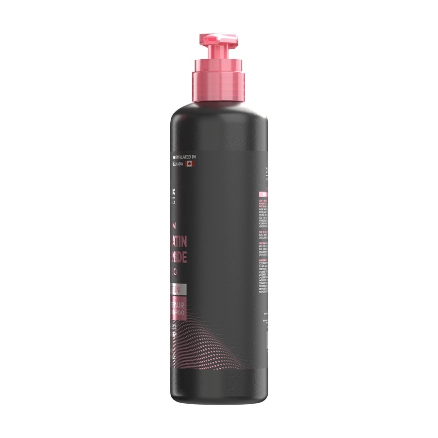 LUXE ORGANIX Hair Professionals Premium Keratin 5x Ceramide Shampoo with Milk Protein 500ml image