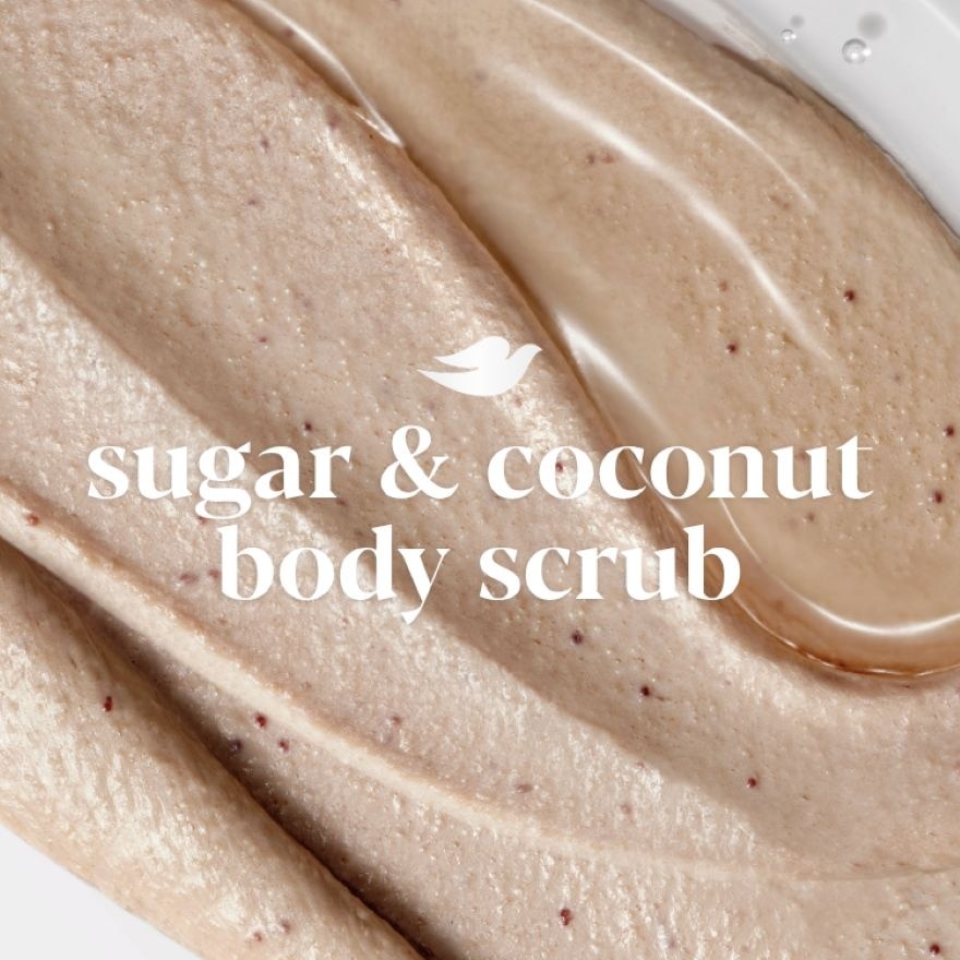 DOVE Sugar & Coconut Body Scrub with AHA 280g