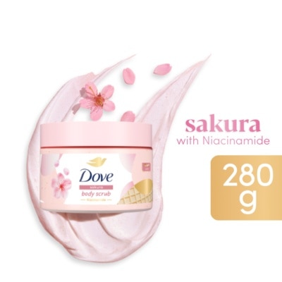 DOVE - DOVE Sakura Body Scrub with Niacinamide 280g