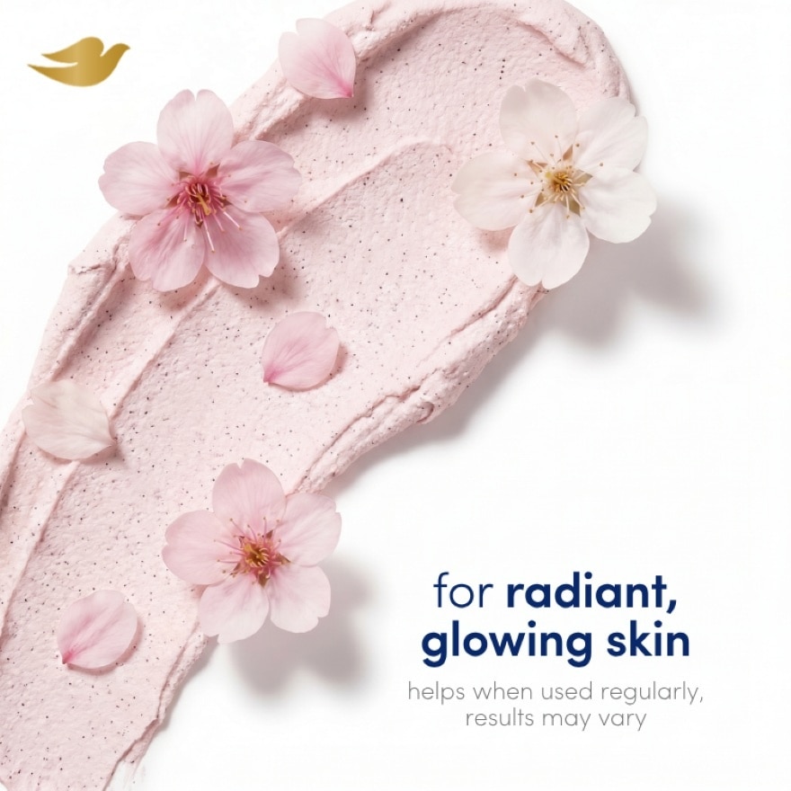 DOVE Sakura Body Scrub with Niacinamide 280g