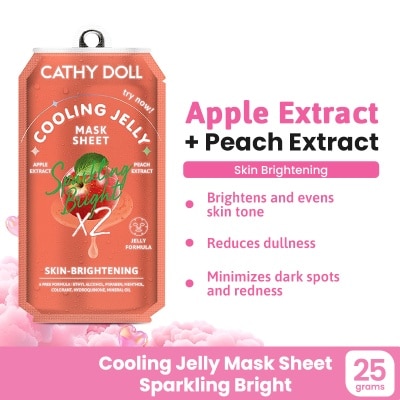 CATHY DOLL - CATHY DOLL Sparkling Bright Cooling Jelly Mask 25g image