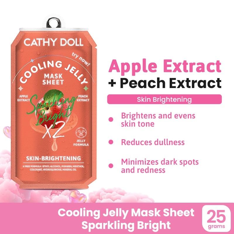 CATHY DOLL Sparkling Bright Cooling Jelly Mask 25g image